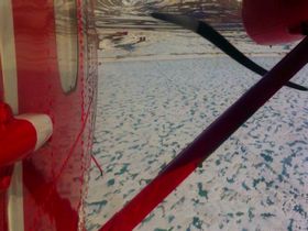 Landing i Constable Point